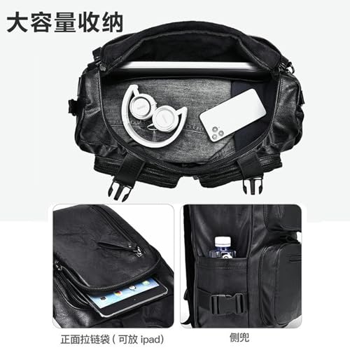 Sac à dos de voyage multi-usage pour hommes en grand format brun 3715