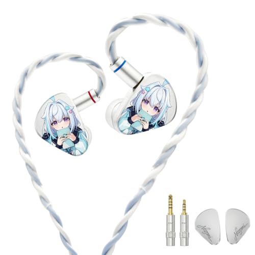 Amazon.co.jp: CVJ 海藍星の夢&NOZOMI （銀） IEM イヤホン 有線/2DD+