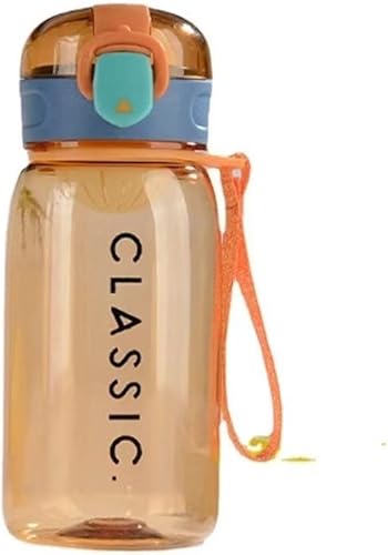 LFRNZS Botella de agua de 14 onzas botella de agua para niños botella de agua para la escuela botella de agua deportiva botella de agua de plástico disponible en Yaxa Guatemala