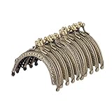 El paquete incluye cierre de cerradura 10PCS para la cerradura del bolso con el color de bronce de los botones.