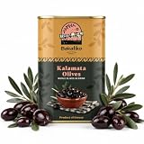 Bakaliko Authentic Kalamata Olives - Imported Greek Kalamata Table Olives from Greece - Mediterranean Gourmet...