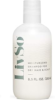 LivSo Moisturizing Shampoo - Dermatologist Created - Moisturizes Hair & Scalp - Naturally Derived - Fresh Feel Product - A...