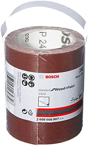 Bosch Professional Rolka szlifierska do miękkiego drewna, 93 mm, 5 m, ziarnistość 240, C410)