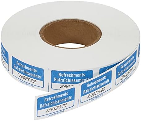 Lot De 1000 Tickets De Valeur Avec Numéros De Suivi - Parfaits Pour Tombola, Buffet, Cartes De Consommation