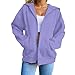 GOSEAGOTOFUN Womens Zip Up Hoodies Plus Size Long Sleeve Hooded Sweatshirts Fall Winter Casual Fashion Jacket with Pockets