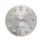 Quadrante dell'orologio luminoso verde con logo S da 28,5 mm(12)
