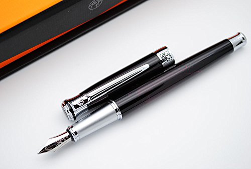 Picasso 903 Sweden Flower King Fountain Pen Original Box (Red Marble) #TOP2