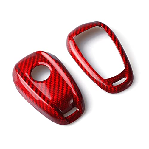 Protection clé Alfa Romeo Giulia contre rayures étui carbone rouge