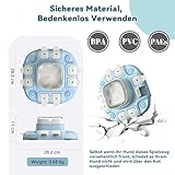 Dufuso Hundespielzeug für Beschäftigung, Intelligenz-Spiel, Hund, unverwüstliches Spielzeug für Hundenapf, Strategiespiel, Interaktives Training, Level 2 (mittelgroß)
