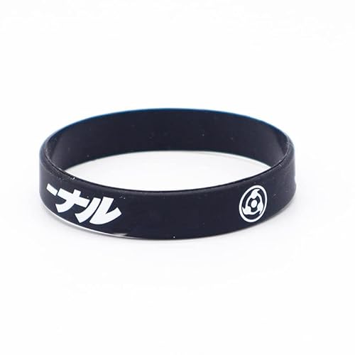 12Pcs Anime Character Symbol Bracelet Cosplay Rubber Wristband Silicone Bracelet For Girls Boys #TOP2
