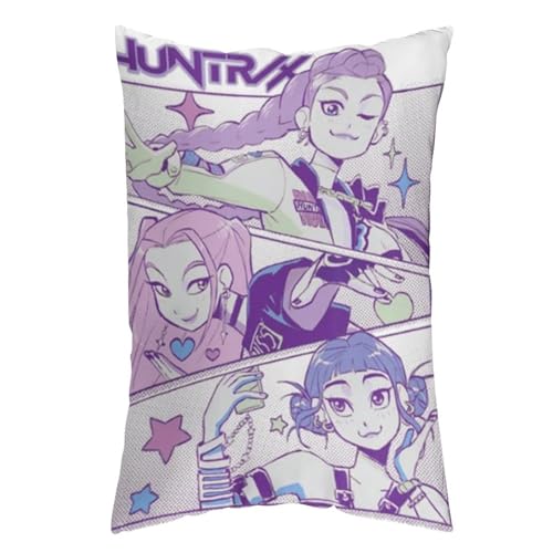 K-POP ガールズ!デーモン・ハンターズ 抱き枕イ ぬいぐるみ グッズ おもちゃ 抱きまくら 座布団クッション背当て 店飾り 寝かしつけ用 癒し系 気持ちいい かわいい ギフト 車用 家庭用 お昼寝枕 ギフト 誕生日 プレゼント