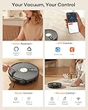 uninell Robot Vacuum and Mop Combo,5000Pa Robotic Vacuum Cleaner,180mins Runtime Vacuum Robot with App/Remote/Alexa Control, Ideal for Hard Floor/Carpet/Pet Hair, Self-Charge,Schedule Clean(UR1) - Image 6