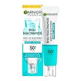 Garnier Anti-Unreinheiten Fluid Invisible + Matt mit LSF 50+, für hohen...
