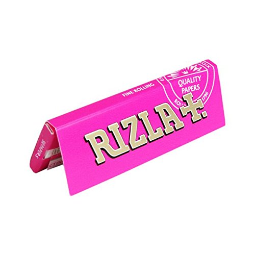 RIZLA Pink Regular Small 5 10 25 50 Cigarette Rolling Paper Limited Finest UK (5 Pink Small RIZLA)