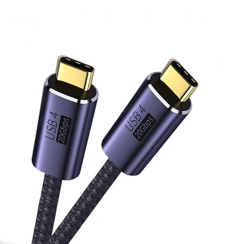 CY Kabel USB4 USB-C 100 W Typ-C Stecker auf Stecker Kabel 20 V 5 A GEN2 20 Gbit/s 100 W Aufladen für Laptop Tablet Telefon