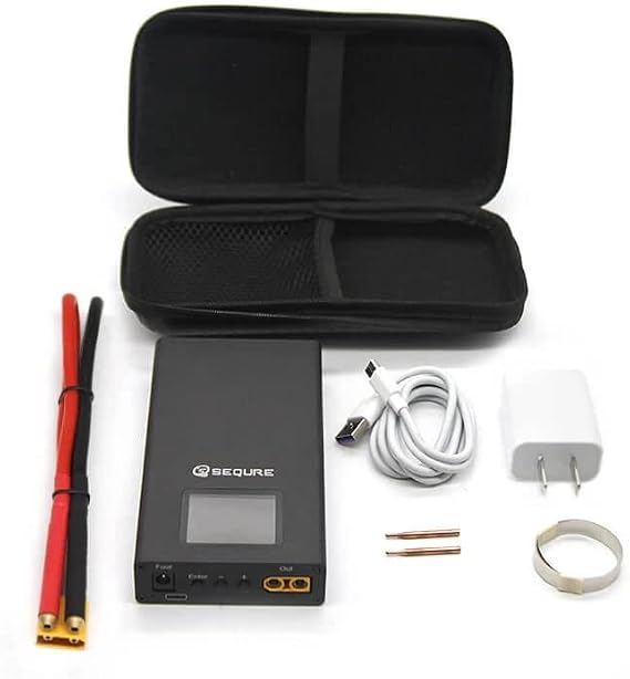 SEQURE SQ-SW2 Mini Portable Rechargeable Spot Welder w/LCD Display - 1.7