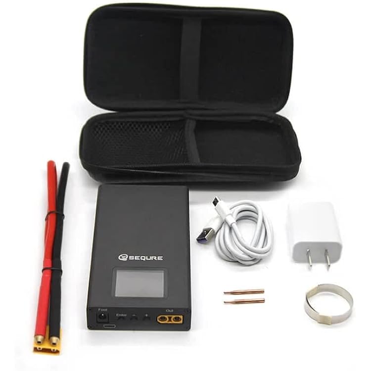 SEQURE SQ-SW2 Mini Portable Rechargeable Spot Welder wLCD Display - 1.7