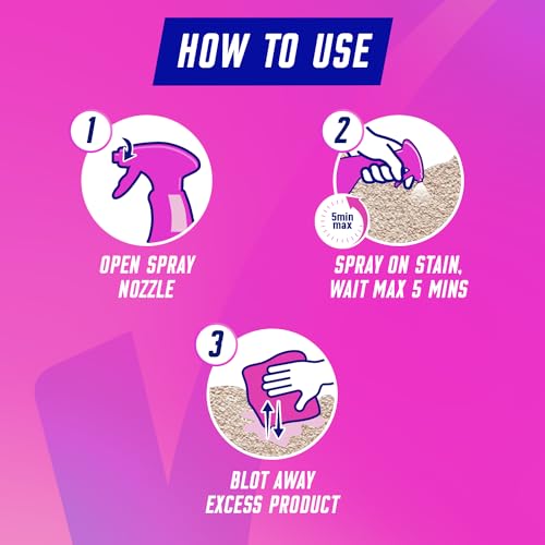 Vanish Gold Oxi Action Upholstery & Carpet Cleaner, Stain Remover Kit for Complete Care | Amazing Stain Removal | Deep Cleans for a Hygiene Boost | Neutralises Odours - Image 5