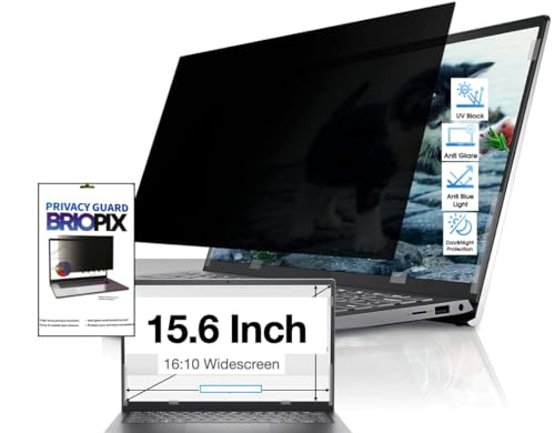 Image of PxIn 15.6 Privacy Screen with Eye Protection |No Eye Strain | Privacy Screen Protector for Laptop