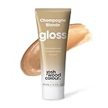 Josh Wood Hair Gloss (Champagne Blonde) - Semi-permanent gloss, adds warm and golden tones, refreshes and conditions hair colour - Lasts up to 6 washes - 100% Vegan - Cream (100ml)