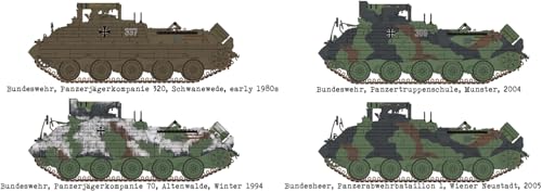 Das Werk DW35035 1:35 Raketenjagdpanzer Jaguar 1-2 in 1 Bundeswehr & Austrian Army (Bundesheer) - Modellbau Plastikbausatz
