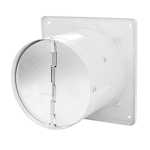 o Ventilador de Caja de Ventilador de Escape de 6 Pulgadas Ventilador de ventilación de Aire de Alta Velocidad silencioso for el hogar Baño Cocina Garaje (Beige)
