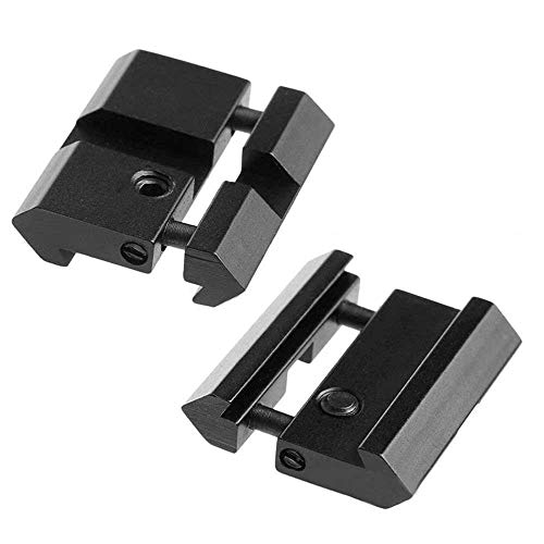 Ulightfire Low Profile Rail Adaptor 20mm to 11mm (2 Packs)