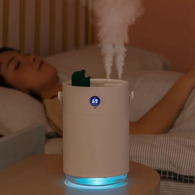 Humidificateur maison silencieux double buse pour chambre et bureau USB