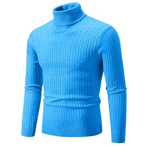 Buddhi Mens Mock Turtleneck Sweater Long Sleeve Turtle Neck Fall Winter Tops Lightweight Thermal Pullover Sweaters