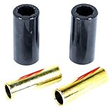 Prothane 1-805-BL Black Shackle Bushing Kit for CJ5 and CJ6