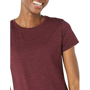 Amazon Essentials Women's Tech Stretch Short-Sleeve Crewneck T-Shirt (Available in Plus Size), Multipacks - immagine 5