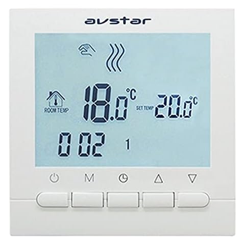 AVStar - Termostato programable para calefacción de calderas de Gas Cover