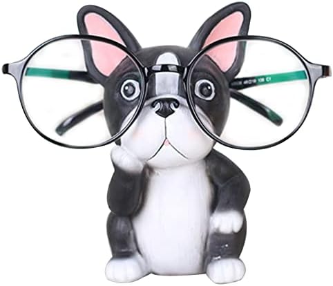 Lazyspace Animal Glasses Holder Stand, Eyeglass Holder Stand Animal, Eyeglass Retainers Sunglasses Display Cute Animal Design Decoration, Cute and Fun Animal Eyeglass Holder Stand for Glasses(Cat)