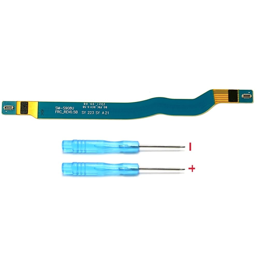 Flex Cable SUB Main Signal Antenna Replacement Part for Samsung Galaxy S22 Ultra 5G S908U S908U1 S908W S908B S908 incl 2 Screwdrivers
