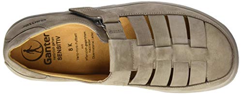 Ganter Sensitiv Kurt-k, Mocassini Uomo, Grigio