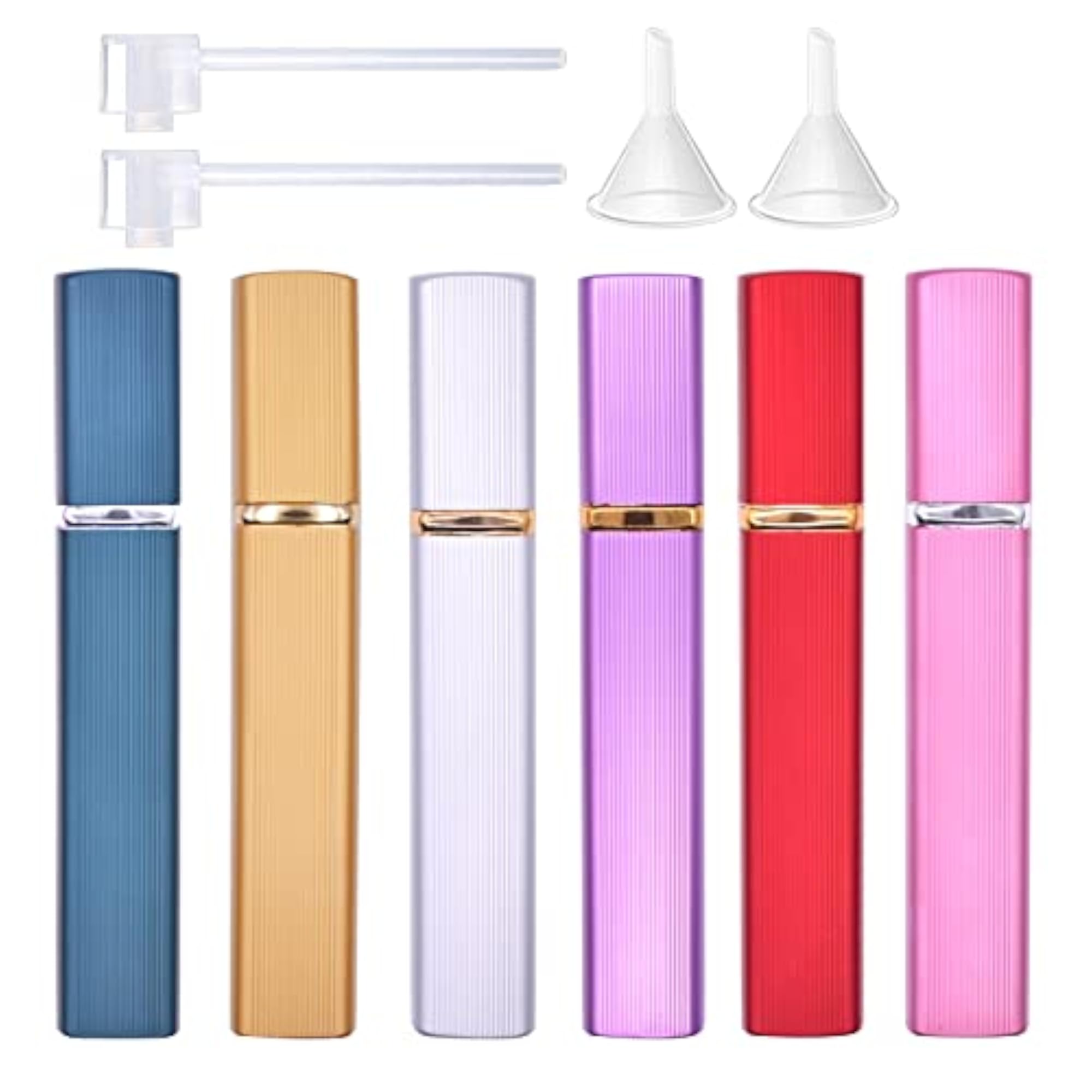 12ML Refillable Mini Perfume Atomizer Spray Bottle, Pack of 10
