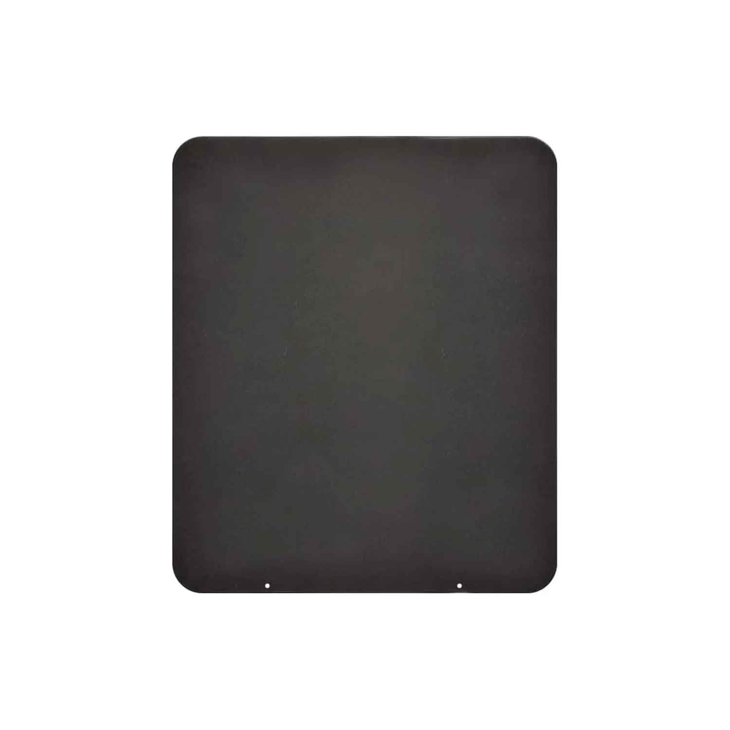 Tapis de sol sous poêle à bois et granulés en acier 70 x 60 cm