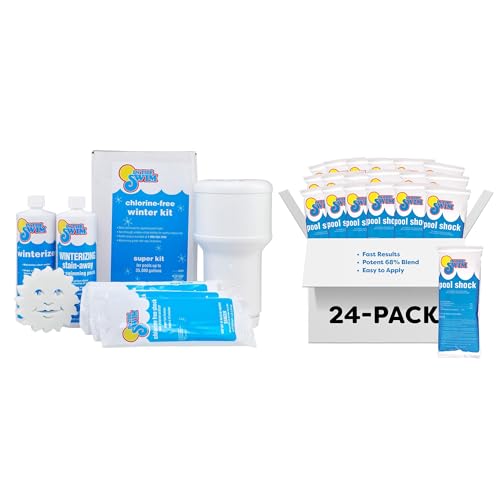 Image of In The Swim Super Pool Closing Kit and Shock Bundle - 35,000 Gallons