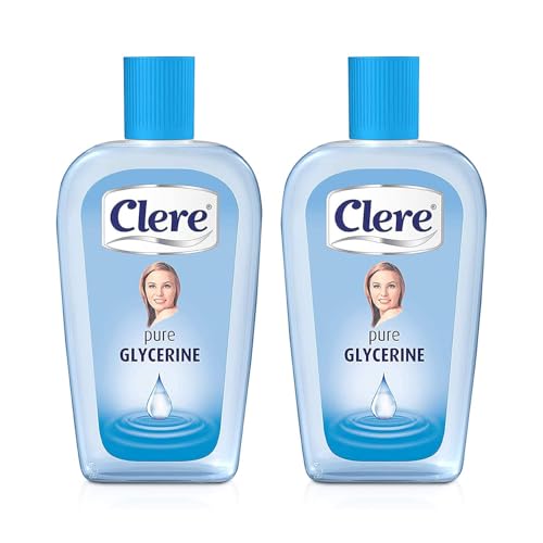 Clere BP Pure Glycerine für vielseitige Hautpflege, Softening und Moisturizing, 100 ml (2 Stück)