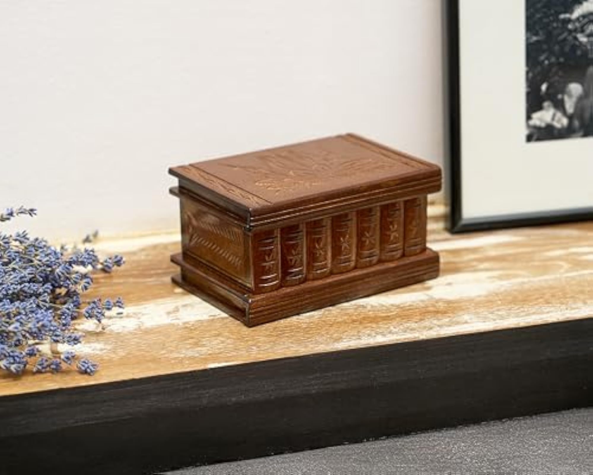 Wooden Secret Jewelry Box Puzzle Magic Case