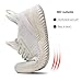 Womens Walking Running Shoes Lightweight Breathable Slip on Fashion Casual Sneakers Mesh Work Trainers Zapatos de Mujer Beige