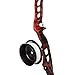 Cajun Bowfishing Fish Stick Bowfishing Bow Package with Drum Reel, Roller Rest, and Piranha Point Arrow, Right Hand, Red