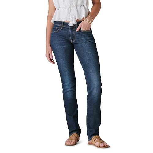 Lucky Brand Women's Mid Rise Sweet Straight Jeans