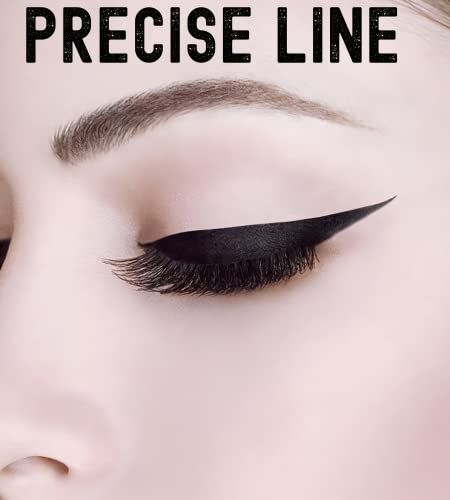 Nikka Notto Liquid Eyeliner Waterproof“Precise” Pen, Satin Black. 3X More Liquid 0.070Fl.oz #TOP1