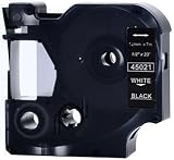 Adecuado para Dymo LabelManager LM 100, 100+, 110, 120P, 150, 155, 160, 200, 210D, 220P, 260, 260D, 280, 300, 350, 350D, 360D, 400, 420P, 450, 450D, 500TS, PC, PC2, PC II, PnP, PnP Wireless, LabelPoint LP 100, 150, 200, 250, 300, 350, LabelWriter LW 400 Duo, 450 Duo, 450D