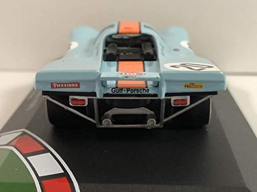 Miniatura CMR Porsche 917 K Gulf 1:43 Azul Claro/ Naranja miniatura 5