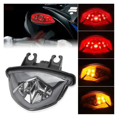Intermitentes LED traseros motocicleta Suzuki GSX-S1000F 2018 2019 3