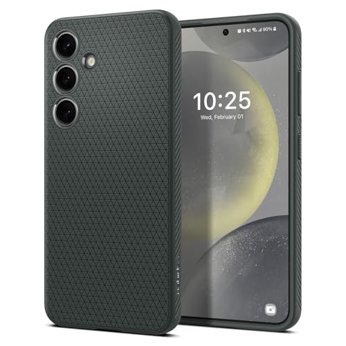 Spigen Liquid Air Case Compatible with Samsung Galaxy S24 - Abyss Green