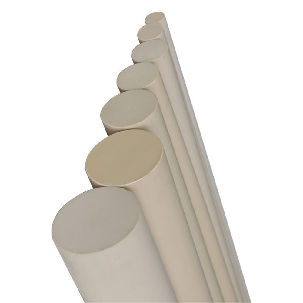Barra rotonda in plastica PEEK da 1 pezzo, lunghezza 500 mm, asta in plastica PEEK ad alta precisione for modellismo artigianale(18x500mm)