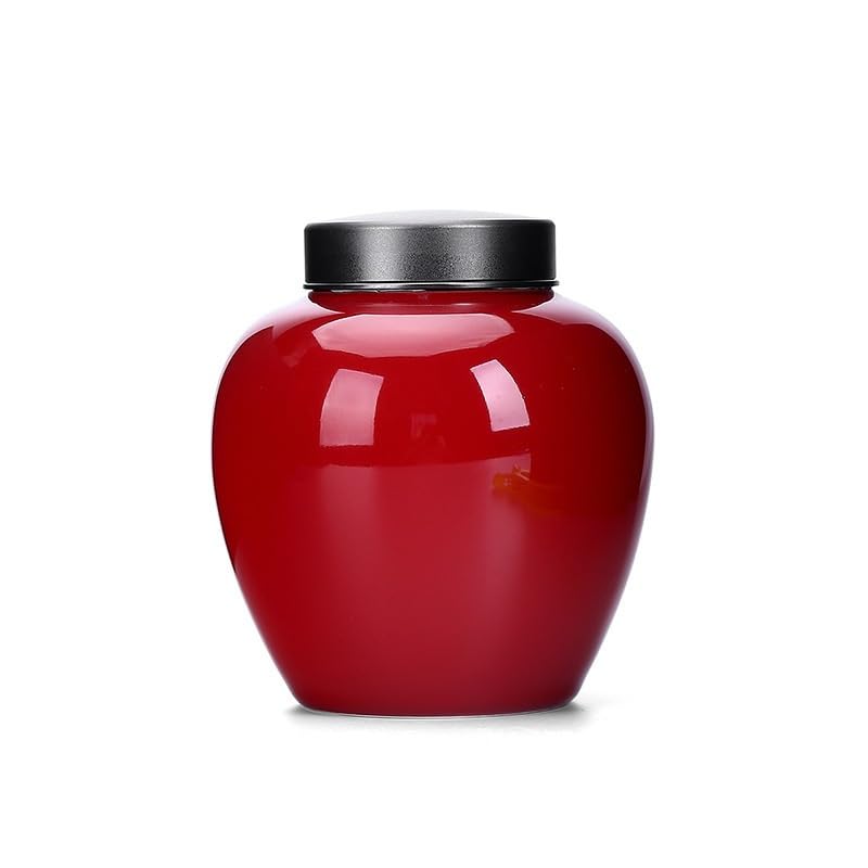Teedose Legierung Deckel Große Keramik Teekanne Schwarz und Grün Tee Vorratsdosen Kung Fu tee set zubehör Keramik kaffee tee dose Keramik Vorratsglas